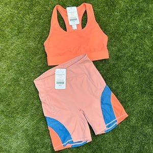On-The-Go Medium Impact Sports Bra & High-Waisted Motion365® Run Short 6"